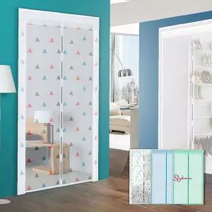 모기장 자동 문발 교체 현관 방문 방충문 방충망 자석opq534