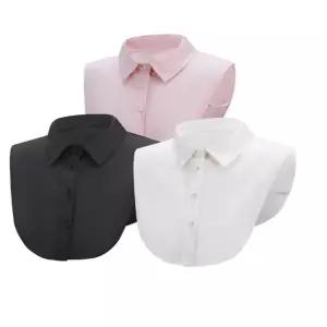 여성 기본 셔츠 레이어드 페이크 카라 넥케이프 이너 ZQp6+1tjd