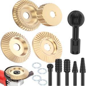 목재 그라인딩 연마 휠, 각도 회전 공구용 디스크, 버 래프