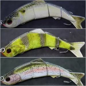 저음 낚시용 루어 미노 크랭크베이트 저크베이트 미끼 및 태클 박스용 미노우