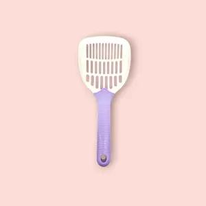 고양이 모래 배변 똥삽 배변삽 푸는 보라색 1개입