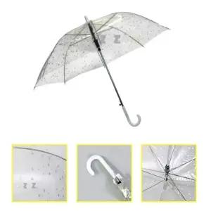 투명 비닐 자동우산 1p 우천용 초등학생 유치원우산 qmf9+8Bso