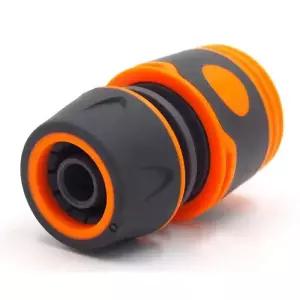 정원 뿌리기 1/2 또는 3/4 물 호스 커넥터 파이프 어댑터 탭 피팅 세트 고무 재질의 퀵