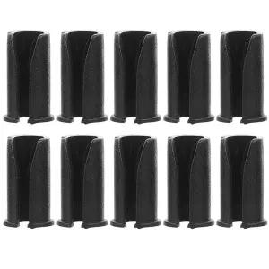 10개입 U 클립 자전거 케이블 클램프 내구성 있는 플라스틱 오래 지속되는 호스 가이드 변속기 로드 바이크