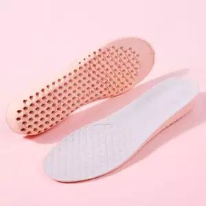 푹신한 메모리폼 운동화 등산화 쿠션 깔창 핑크 CSK8+5izb