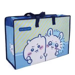 필박스 쇼핑백 먼작귀 부직포백 대 네이비 타포린백 보조가방 부직포