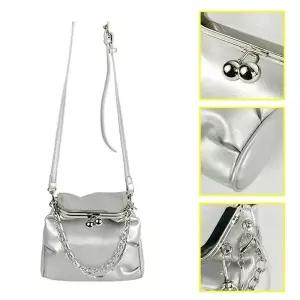 프레임 크로스 버킷백 만두가방 나들이백 숄더백