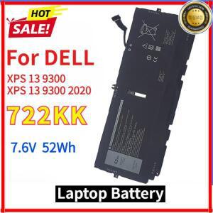 DELL XPS 13 9300 시리즈 722KK 노트북 배터리 P117G 2XXFW FP86V WN0N0 7.6V 52Wh 신제품