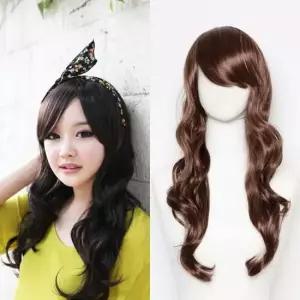 롤링웨이브 여자 긴머리 웨이브 내츄럴 통가발