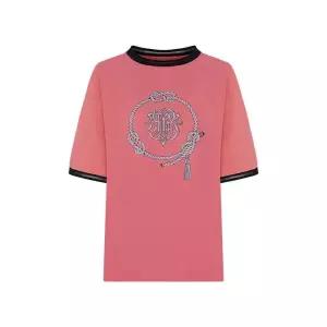 [크로커다일레이디]아트윅 우븐 배색 티셔츠 CLEMTS115_US