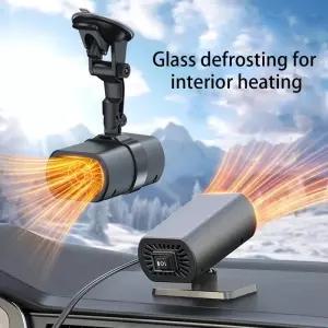 서리 눈 안개 제거 기계 조정 가능한 창문 앞 유리 히터 휴대용 자동차 액세서리 12V 200W