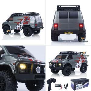 CR18P 1810503 하비 플러스 1 18 4X4 RC 락 크롤러 자동차 무선 조종 오프로드 차량 락밴 라이트 시스템 충