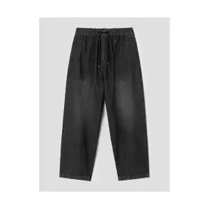 매장정품 8SECONDS 에잇세컨즈 풀밴딩 퍼티그 데님 팬츠 블랙 265421APU5 1398178