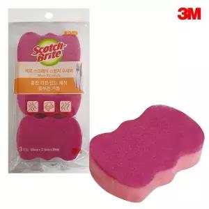3M 제로 스크래치 스펀지수세미 (3개입) 0877 설거지