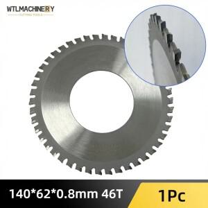 전기 파이프 절단기 톱날, 원형 특정 철 ZD220 400, 140x62x1.8mm, 46T
