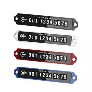 주차 알림판 차량 연락처 전화번호 주차 번호판 SF