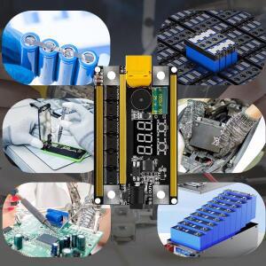 GX591 DIY 스팟 용접기 세트 디지털 튜브 디스플레이 12V 제어 보드 99단계 조절 가능 18650 배터리 도구