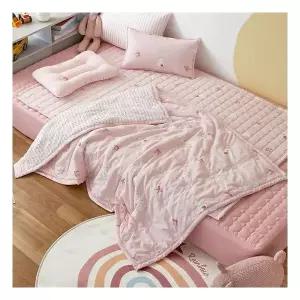 모던하우스 ON 마미허그 소프트워싱 쁘띠래빗 낮잠이불 100x150 핑크1246035