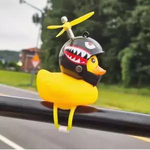 [JHNPQS67_53D1]자전거 킥보드 러버덕 오리인형 전조등 (32648141A)