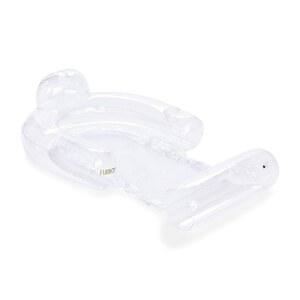 펀보이 클리어 풍선 메쉬 풀 플로트 2-in-1 체어 & 워터 해먹 53인치 수영장 액세서리 및 태닝 라운지 파티 여름용