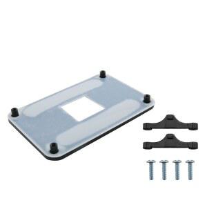 ZI 데스크톱 컴퓨터 AM5 마더보드 쿨러 브래킷 에어 가능 타입 13인치 블랙과 54x2 또는 워터 호환 백플레이트 스틸