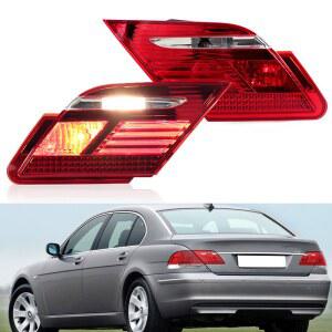 BMW 7 E65 E66 2005 2006 2007 2008 자동차 후면 내부 LED 테일 라이트 브레이크 램프 63216938517 63216938518