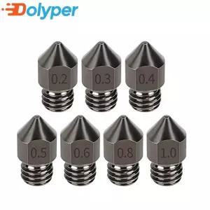 Ender 3 CR-10 시리즈 3D 프린터 부품용 고온 저항 기능을 갖춘 업그레이드된 경화 강철 핫엔드 압출기 MK8