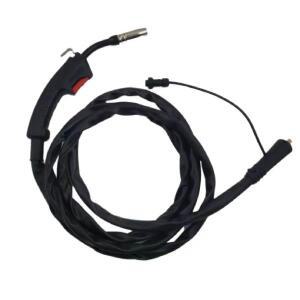 14AK MIG 용접 토치 건, 에어리스 케이블, 커넥터 액세서리 포함, 유럽 스타일, 3 미터