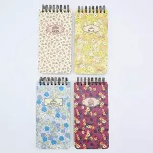 [문구/오피스] 프린세스 12개 1500 디즈니 상철수첩 1세트-미니스프링수첩