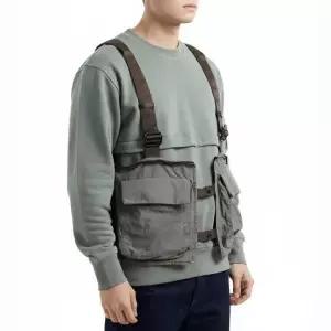 Diagonal Raised Fleece Mixed Detachable Sweatshirt (16CMSS048A 005086M 627) (다이애그널 레