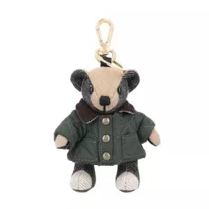 남녀공용 토마스베어 퀼팅 재킷 키링 키홀더(8120170 C1748)