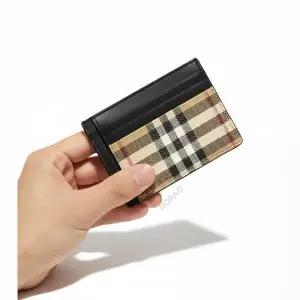 Reorder Check Money Clip Wallet (8084170) (체크 머니클립 지갑)
