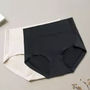 팬티 심리스 무봉제 노라인 햄팬티 미디 누드팬티 자 자카드팬티 노라인팬티 누드팬티