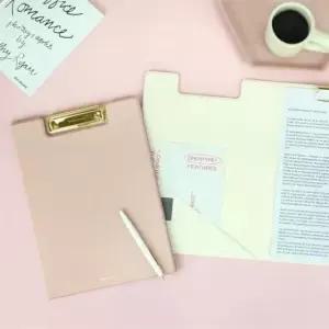 [문구/오피스] 서류철 문서 홀더 클립 정리 1P 파일 가죽 메탈 A4