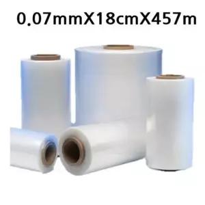PP 비닐원단 0.07mmX18cmX457m 1롤 PE비닐 마끼비닐 폴리비닐