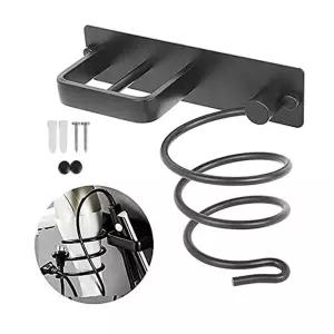 벽걸이 형 헤어 드라이어 스트레이트너 컬링 알루미늄 스틱 스토리지 랙 펀칭 설치 욕실 액세서리 브래킷