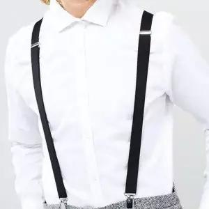 멜빵 서스펜더 벨트 y자 멋스러운코디