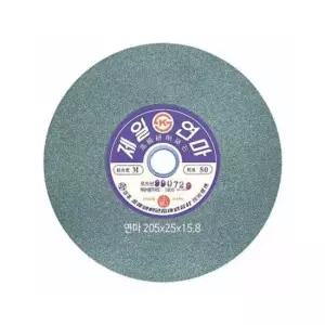 철물 제일연마 GC석 연마석 80방(1장) 205x25Tx15.8mm