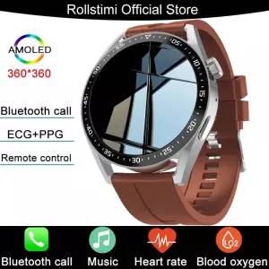 스마트워치 Xiaomi 화웨이 전화 스마트 워치 남자 안드로이드 블루투스 통화 혈압 피트니스 트래커 Smart시