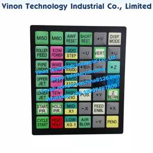 호환  Fanuc Robocut C400iA C400iB OiE 와이어 EDM 키보드 스티커 교육 펜던트 핸드 헬드 Fanuc Robocut