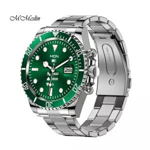 스마트워치 패션 스마트 워치 심장 박동 팔찌 여성 남성 스테인레스 스틸 쥬얼리