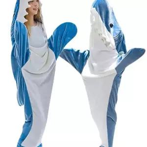 상어잠옷 동물잠옷 상어담요 빅사이즈 상어 홈웨어 동물