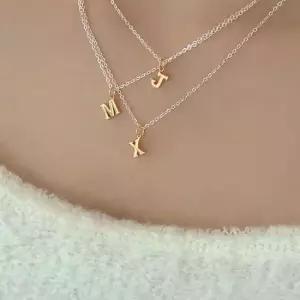 실버목걸이 (925 Silver) Combi initial necklace