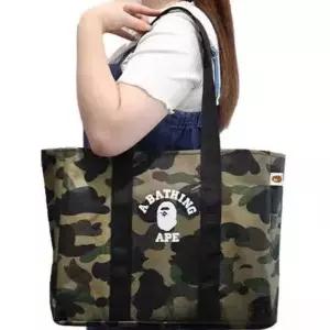 보스톤백 카모 잡지부록 크로스백 더플백 블랙 메신저백 BAPE