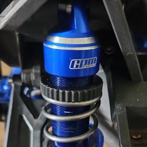 GPM 메탈 7075 합금 쇼크 업소버 캡 커버 7764 트랙사스 1 6 XRT 1 5 XMAXX X몬스터 6S 8S 몬스터 트럭 RC