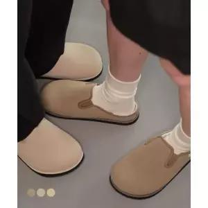 23.65 [2팩] 폴카3 어그 스웨이드 양털 슬리퍼 - 3컬러