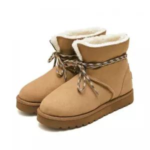 23.65 폴카 클래식 미드 어그부츠 - 탄