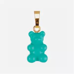 [크리스탈 헤이즈]크리스탈 헤이즈 노스텔지아 베어 클래식 커넥터 골드 미코노스 블루