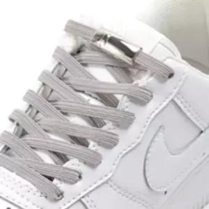 매듭 없는 운동화끈 신발끈 자석 마그네틱 버클 클립 신축성 신발 끈