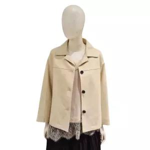 [백화점 홈쇼핑 정품] 에이비에프지 천연 양가죽 100 테일러드 9부소매 쟈켓 ADA5FFJ1G